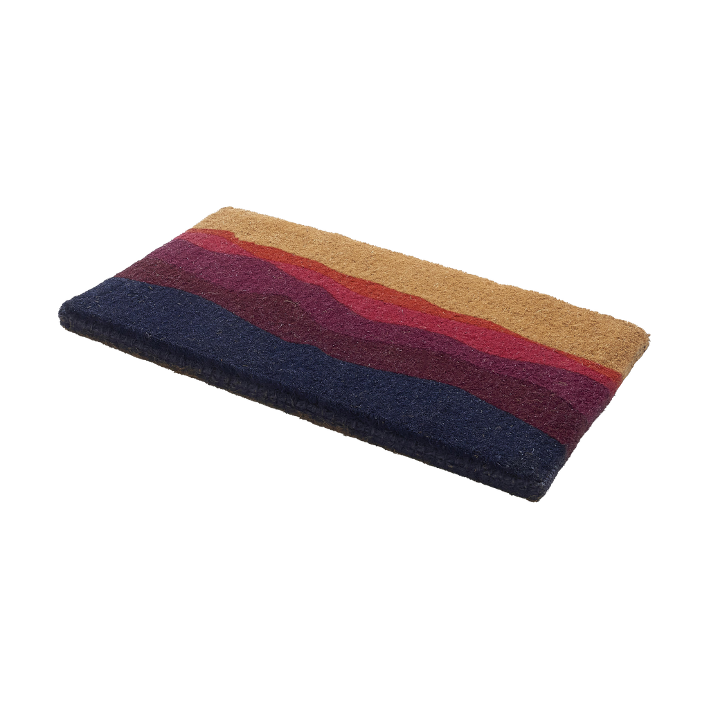 Shades of Dawn Natural Coir Doormat