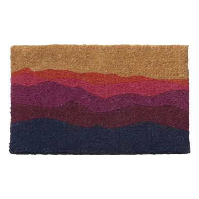 Shades of Dawn Natural Coir Doormat