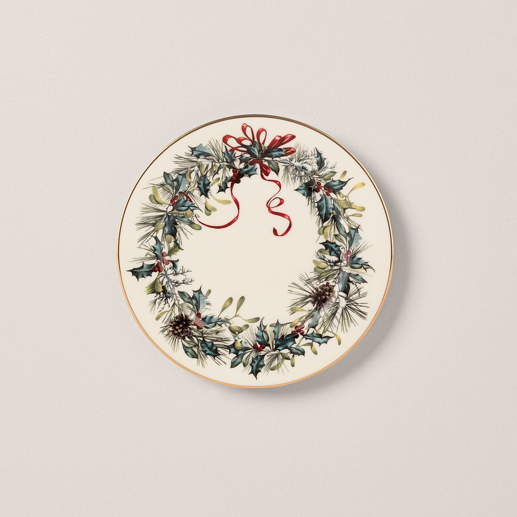 Lenox Winter Greetings Butter Plate, porcelain