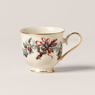 Lenox Winter Greetings Teacup, porcelain