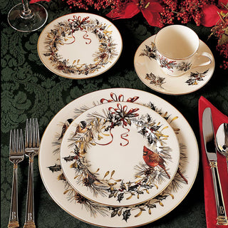 Lenox Winter Greetings 5-Piece Place Setting, porcelain (view 7)