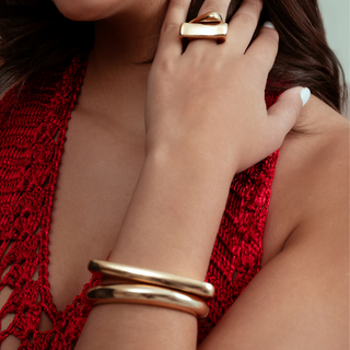 Isabella Statement Bold Cuff Bracelet