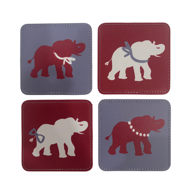 Spirit Elephant Coasters – Set of 4