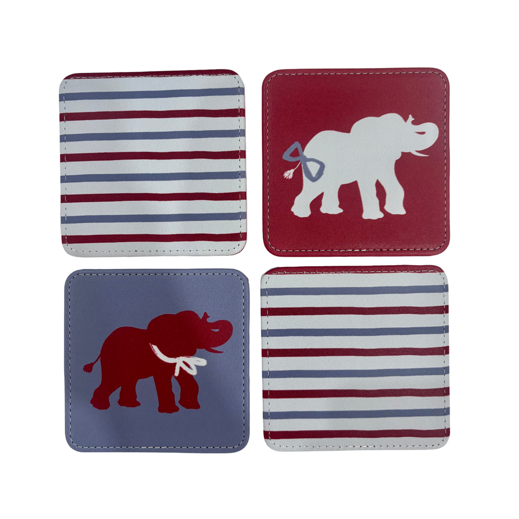 Spirit Elephant Coasters – Set of 4