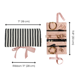 Couture Jewelry Roll, Medium – Striped