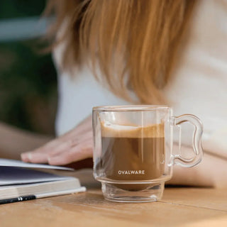 Double-Wall Glass Espresso Cups – 4 oz