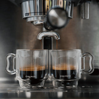 Double-Wall Glass Espresso Cups – 4 oz