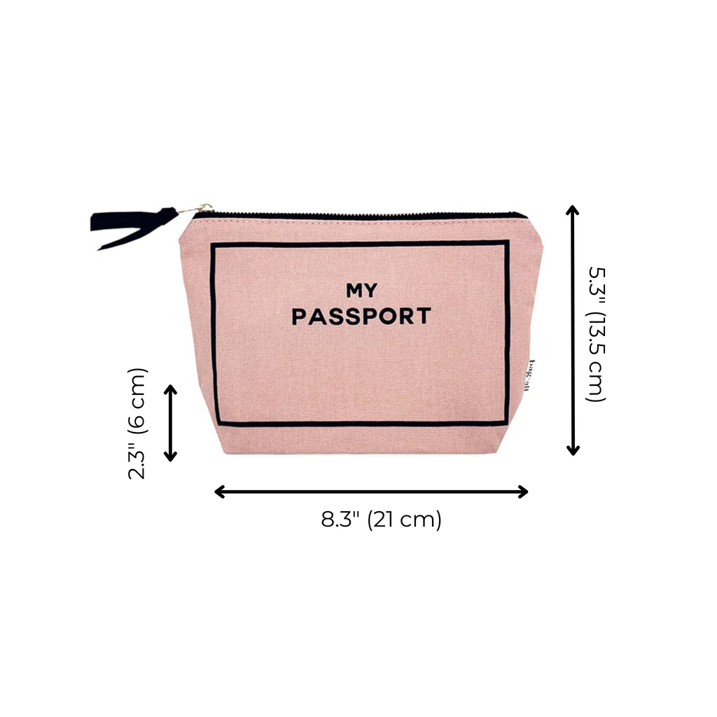 Passport Pouch – Pink/Blush