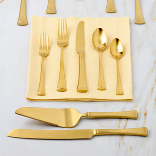 Lenox Portola Gold Satin 2-Piece Dessert Set, 18/10 stainless steel (view 3)