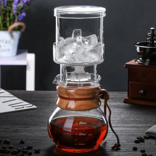 Glass Cold Brew Coffee Maker with Adjustable Drip System – 400ml