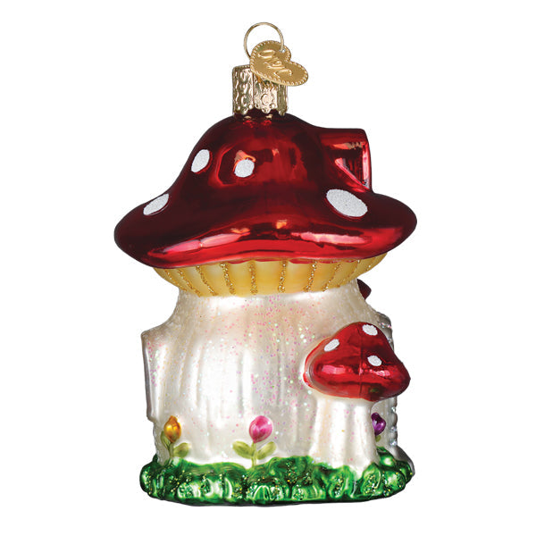 Whimsical Mushroom House Ornament – Perfect for Fairy Garden & Home Décor