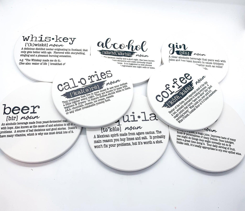 Drink Definition Coasters
