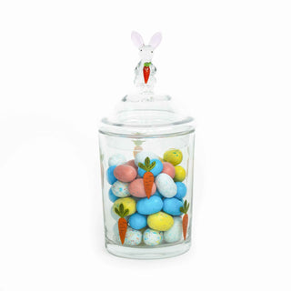 3D Easter Bunny Jar & Stemless Wine Glass Collection