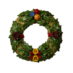 Holly Wreath: Pinecones & Bells/Magnolias & Berries