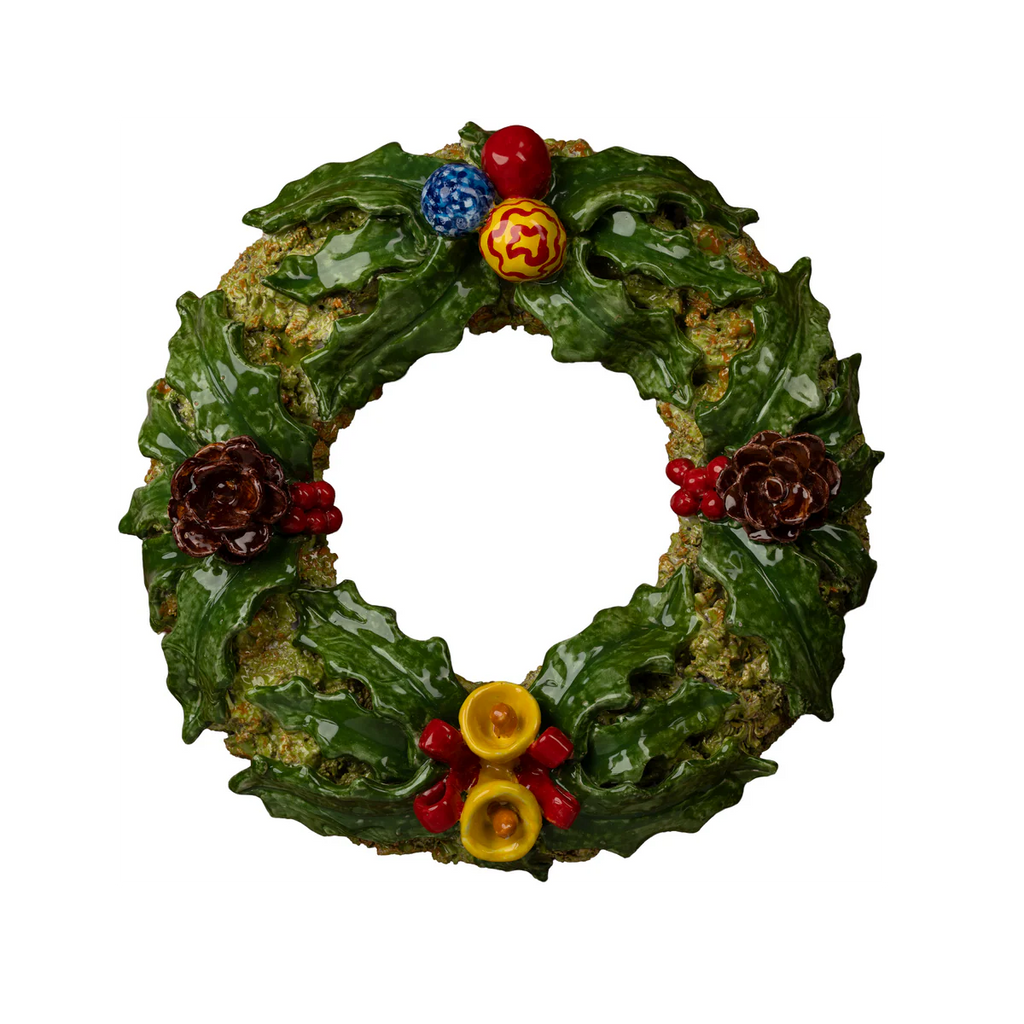 Holly Wreath: Pinecones & Bells/Magnolias & Berries