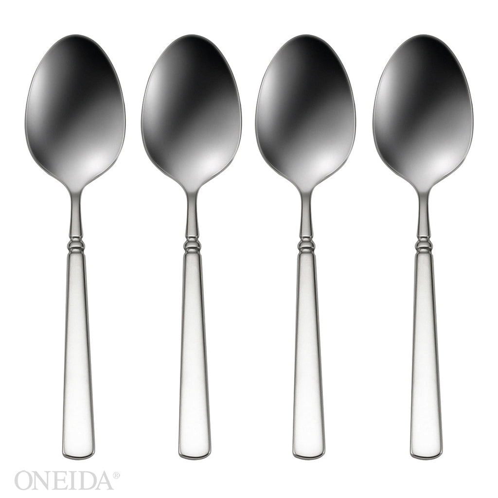 Oneida Easton Dinner Spoons, Set of 4, 18/10 stainless steel