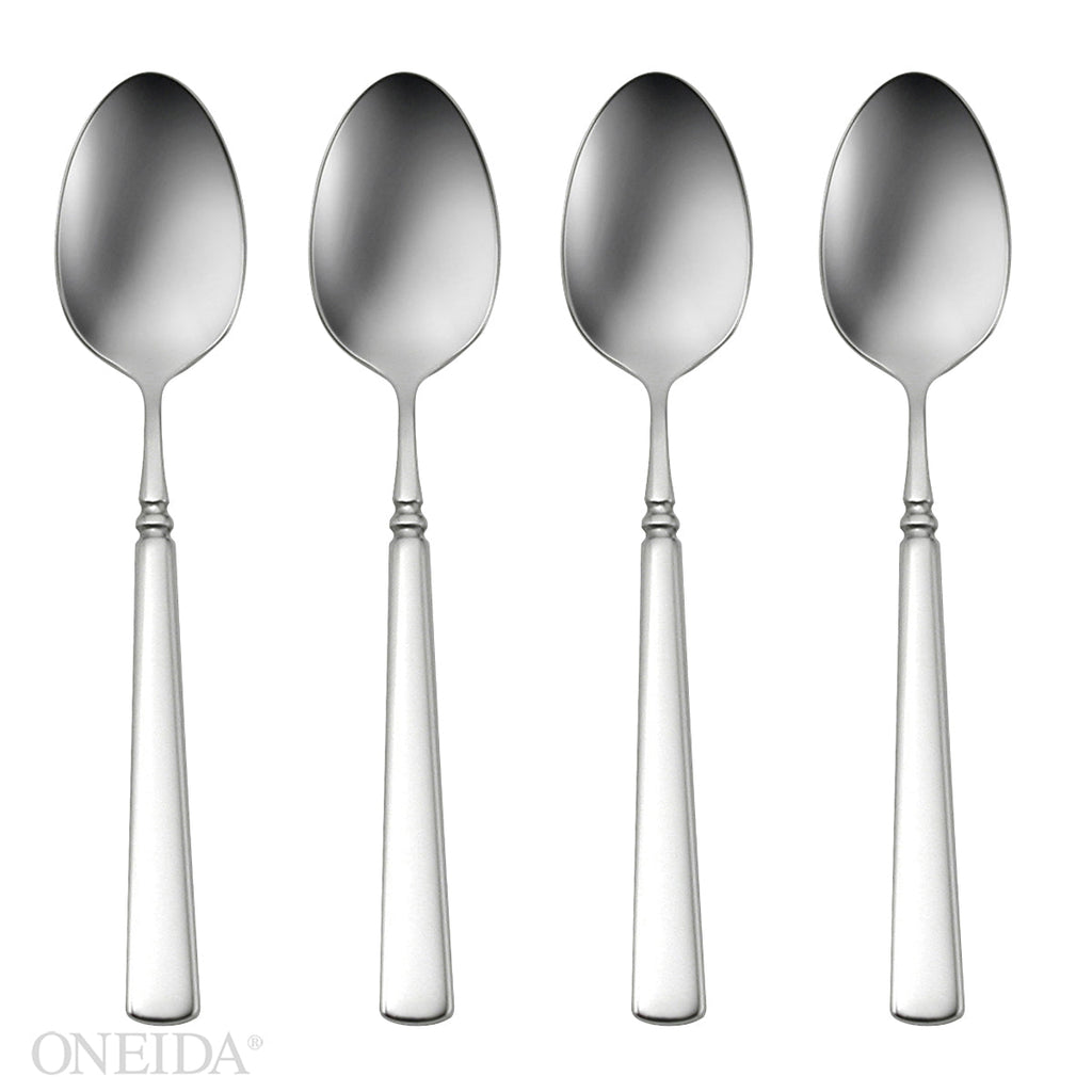 Oneida Easton Teaspoons, Set of 4, 18/10 stainless steel