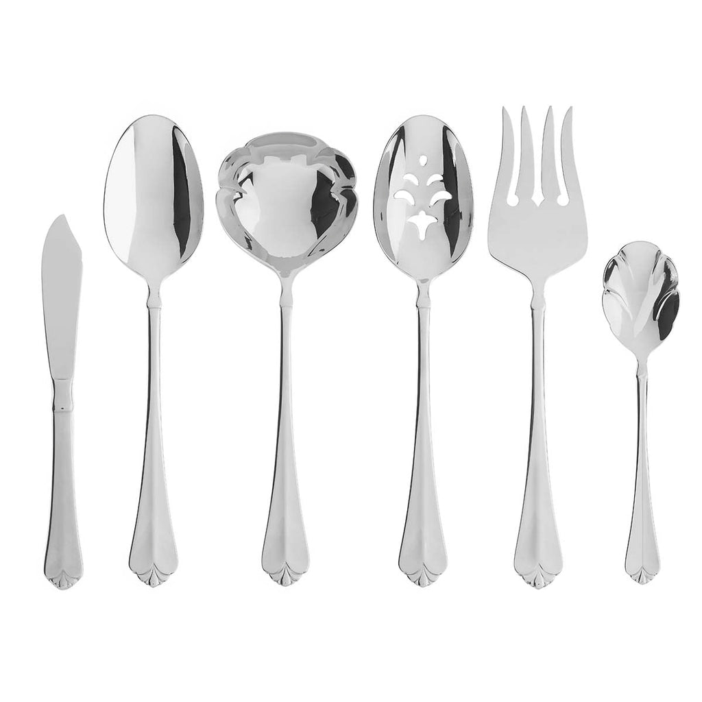 Oneida Juilliard 6-Piece Hostess Set, 18/10 stainless steel