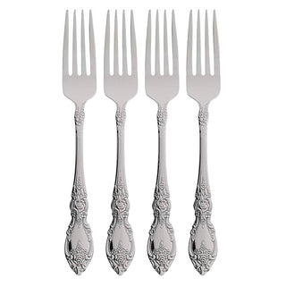 Oneida Wordsworth Dinner Forks, Set of 4, 18/0 stainless steel