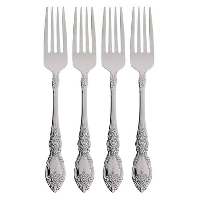 Oneida Wordsworth Dinner Forks, Set of 4, 18/0 stainless steel