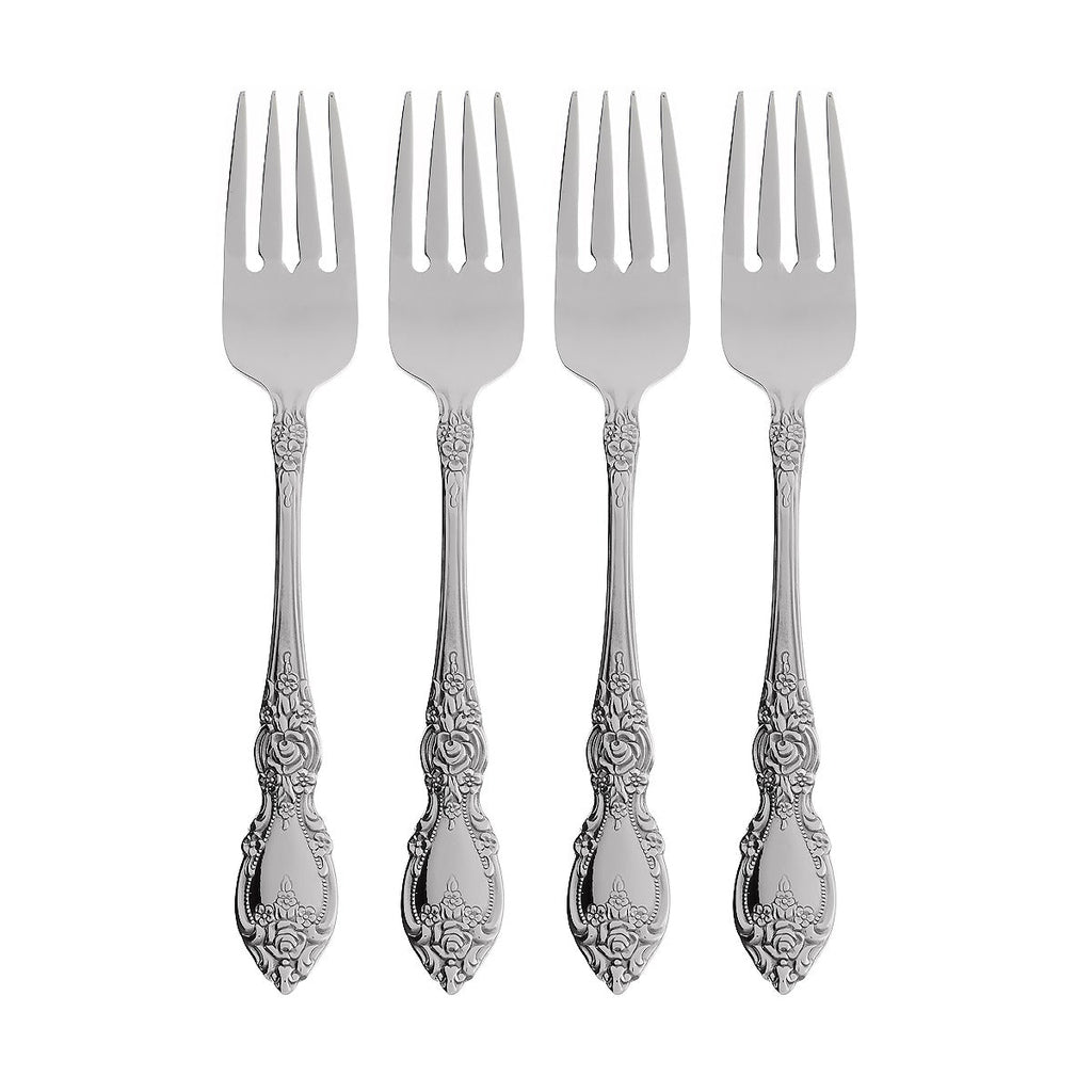 Oneida Wordsworth Salad Forks, Set of 4, 18/0 stainless steel