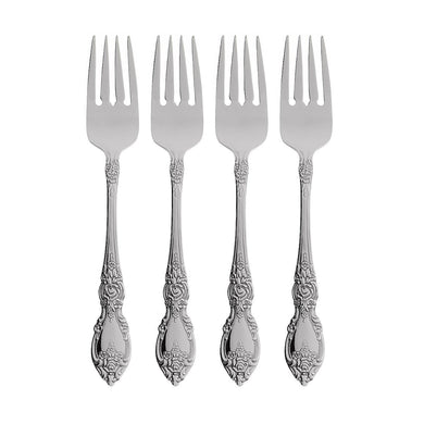 Oneida Wordsworth Salad Forks, Set of 4, 18/0 stainless steel