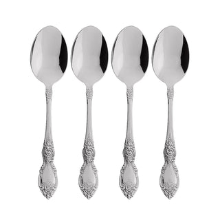 Oneida Wordsworth Dinner Spoons, Set of 4, 18/0 stainless steel