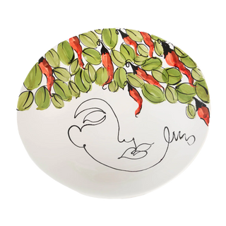 Lucia Oval Platter/Bowl, Peppers