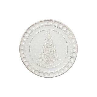 Christmas Tree Dessert/Dinner Plate, Set of 4