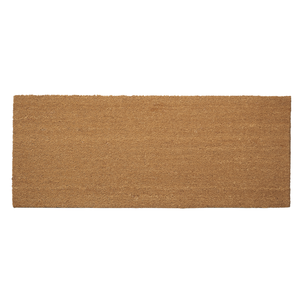 Minimalist Natural Coir Doormat