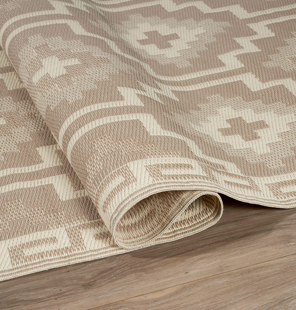Lhasa Boho Reversible Outdoor Patio Rug