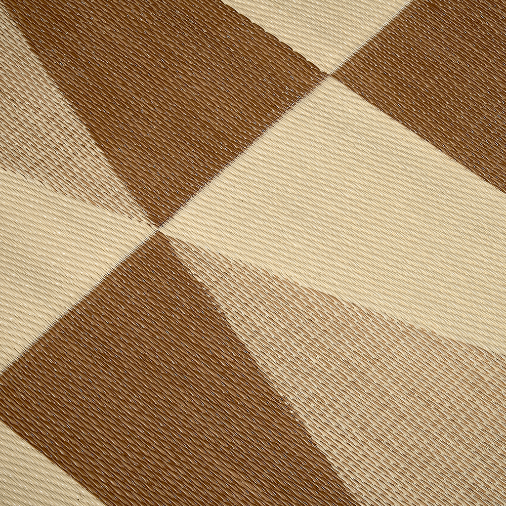 Tucson Natural Geometric Reversible Outdoor Patio Rug
