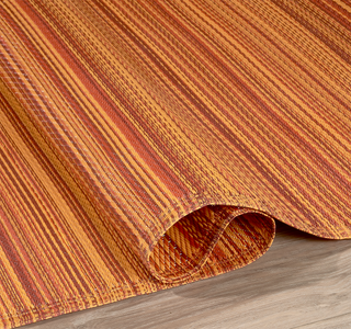 Cancun Striped Reversible Outdoor Patio Rug