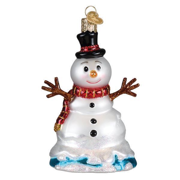 Mr. Melting Snowman Ornament – Cute Christmas Tree Decoration