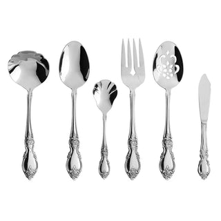Oneida Louisiana 6-Piece Hostess Set, 18/8 stainless steel