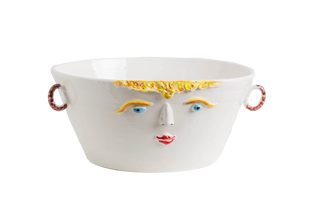 Female Decorated Vase / Ice Bucket