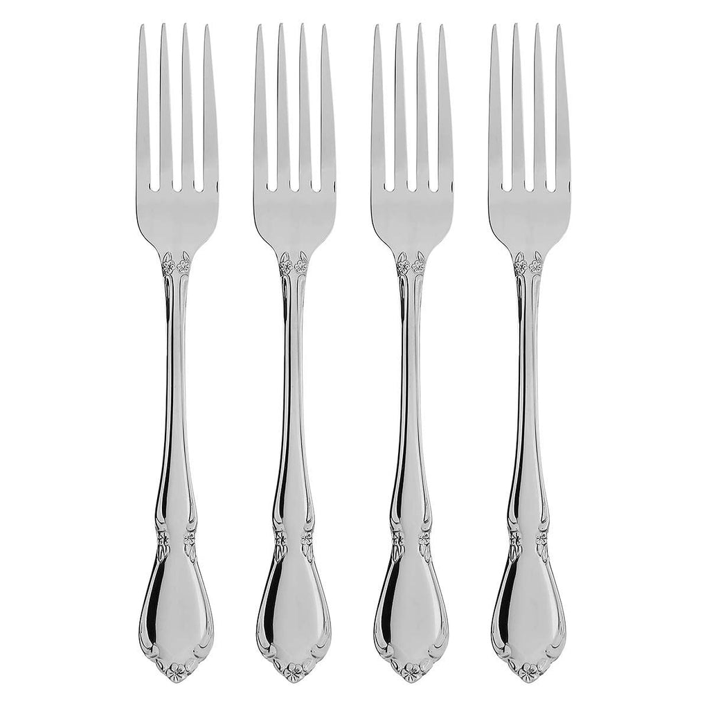 Oneida Chateau Dinner Forks, Set of 4, 18/10 stainless steel