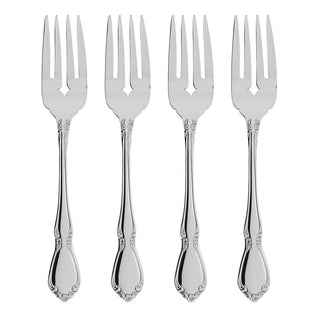 Oneida Chateau Salad Forks, Set of 4, 18/10 stainless steel