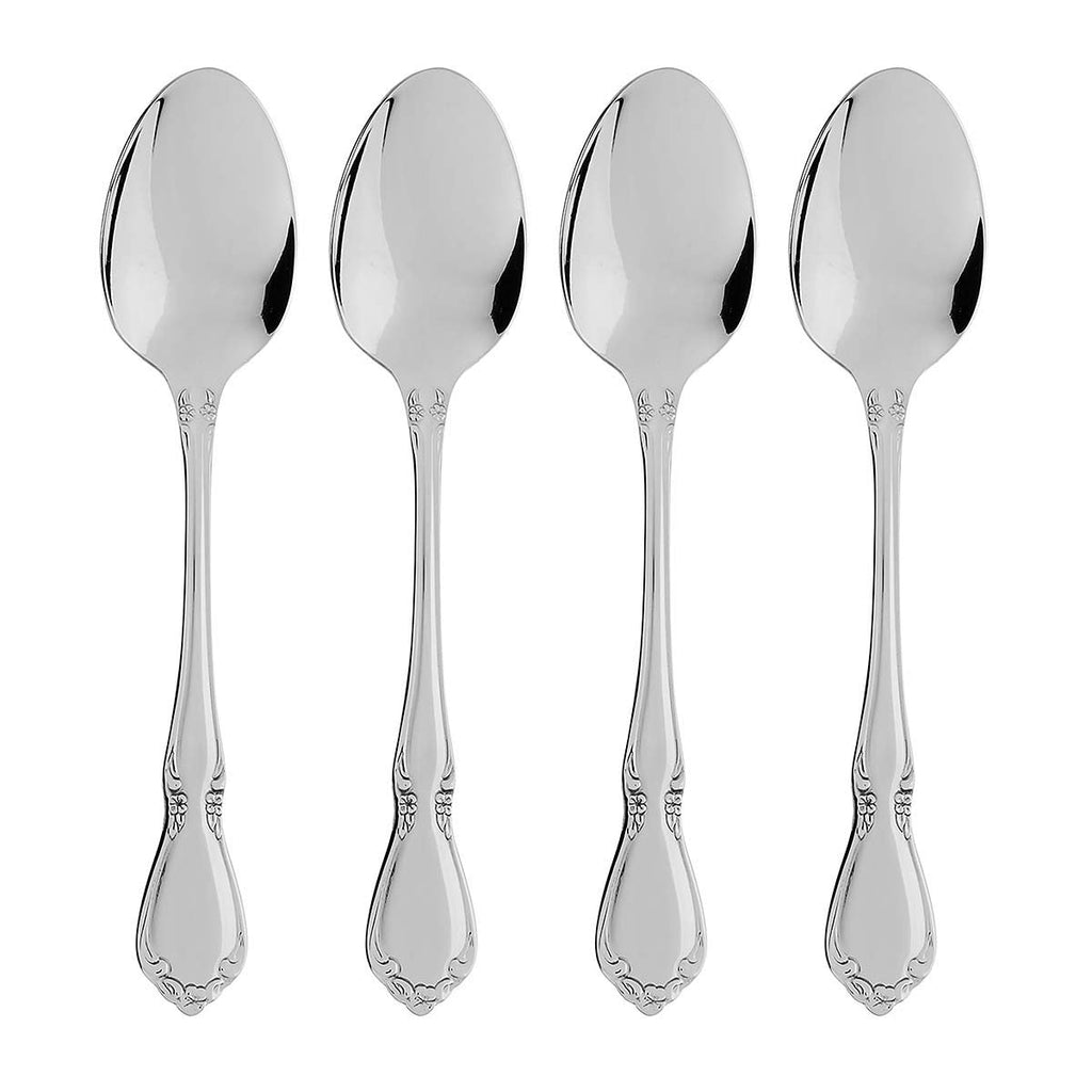 Oneida Chateau Teaspoons, Set of 4, 18/10 stainless steel