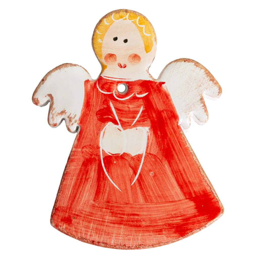 Angel Bread Warmer, Blue/White/Pink/Red