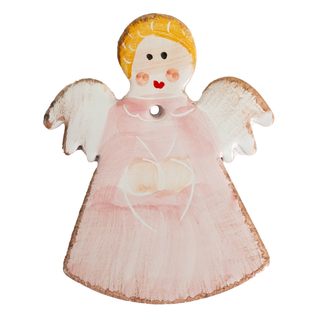 Angel Bread Warmer, Blue/White/Pink/Red