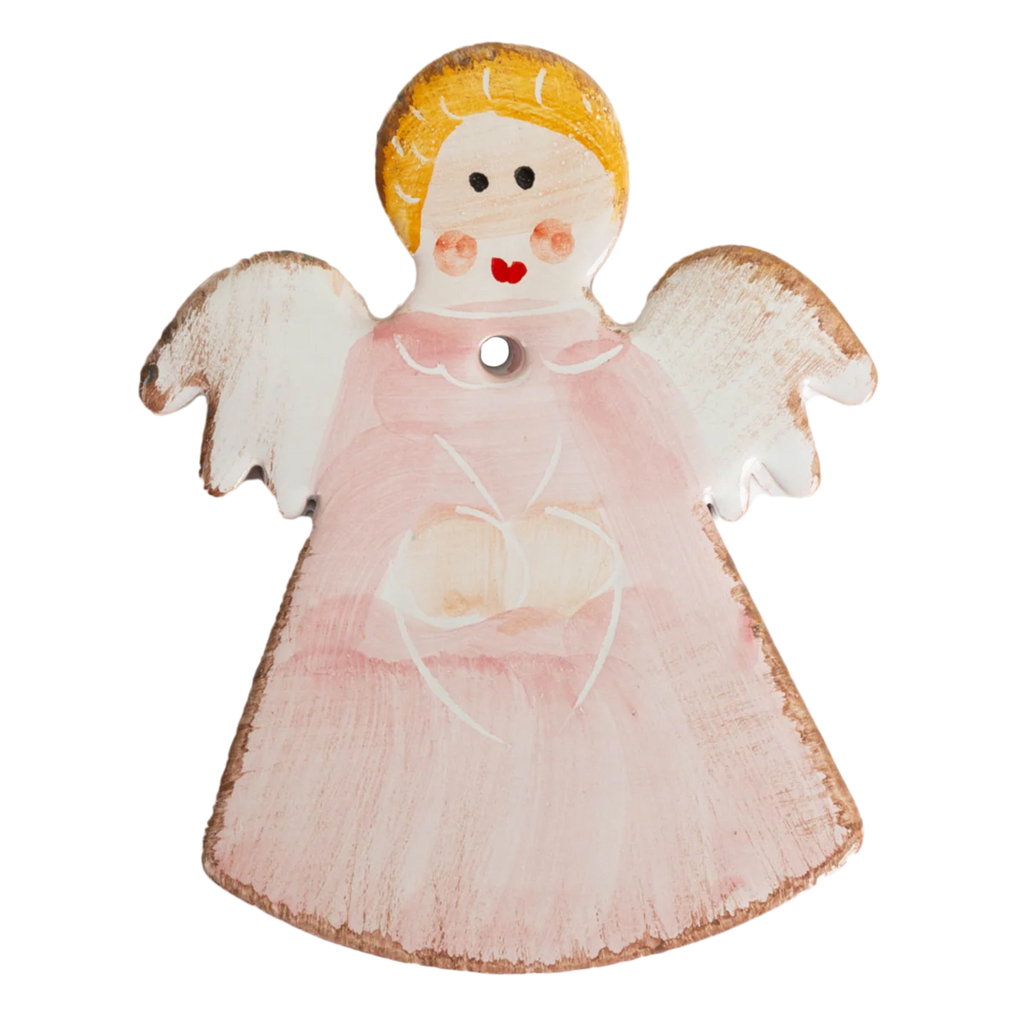 Angel Bread Warmer, Blue/White/Pink/Red