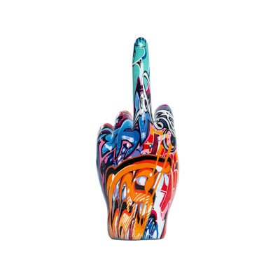 Street Art Middle Finger Tabletop - 8.5