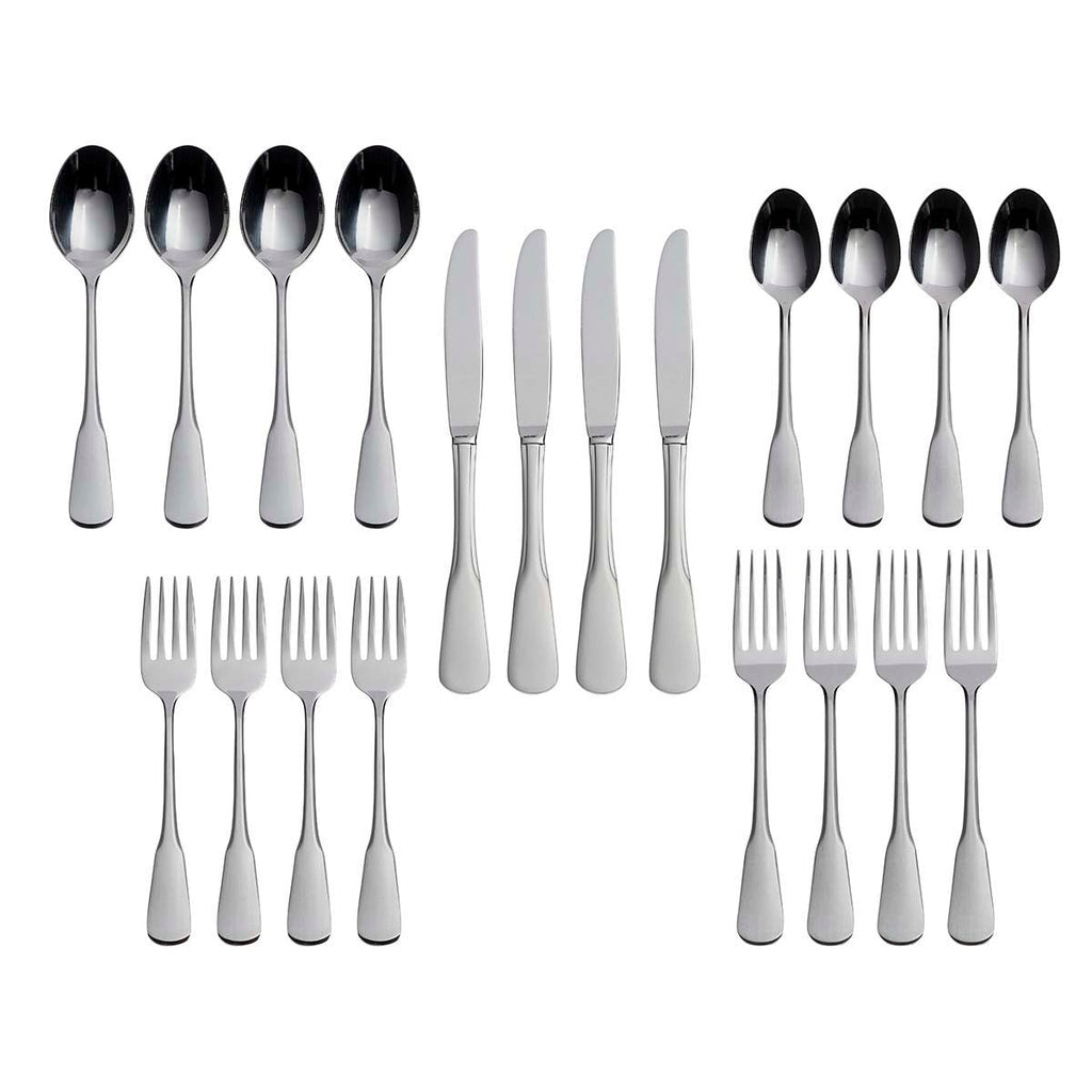 Oneida Colonial Boston 20-Piece Flatware Set, 18/0 stainless steel (view 3)