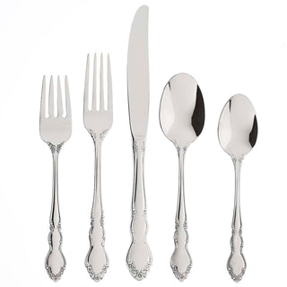 Oneida Dover 45-Piece Flatware Set, 18/10 stainless steel