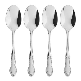 Oneida Dover Dinner Spoons, Set of 4, 18/10 stainless steel