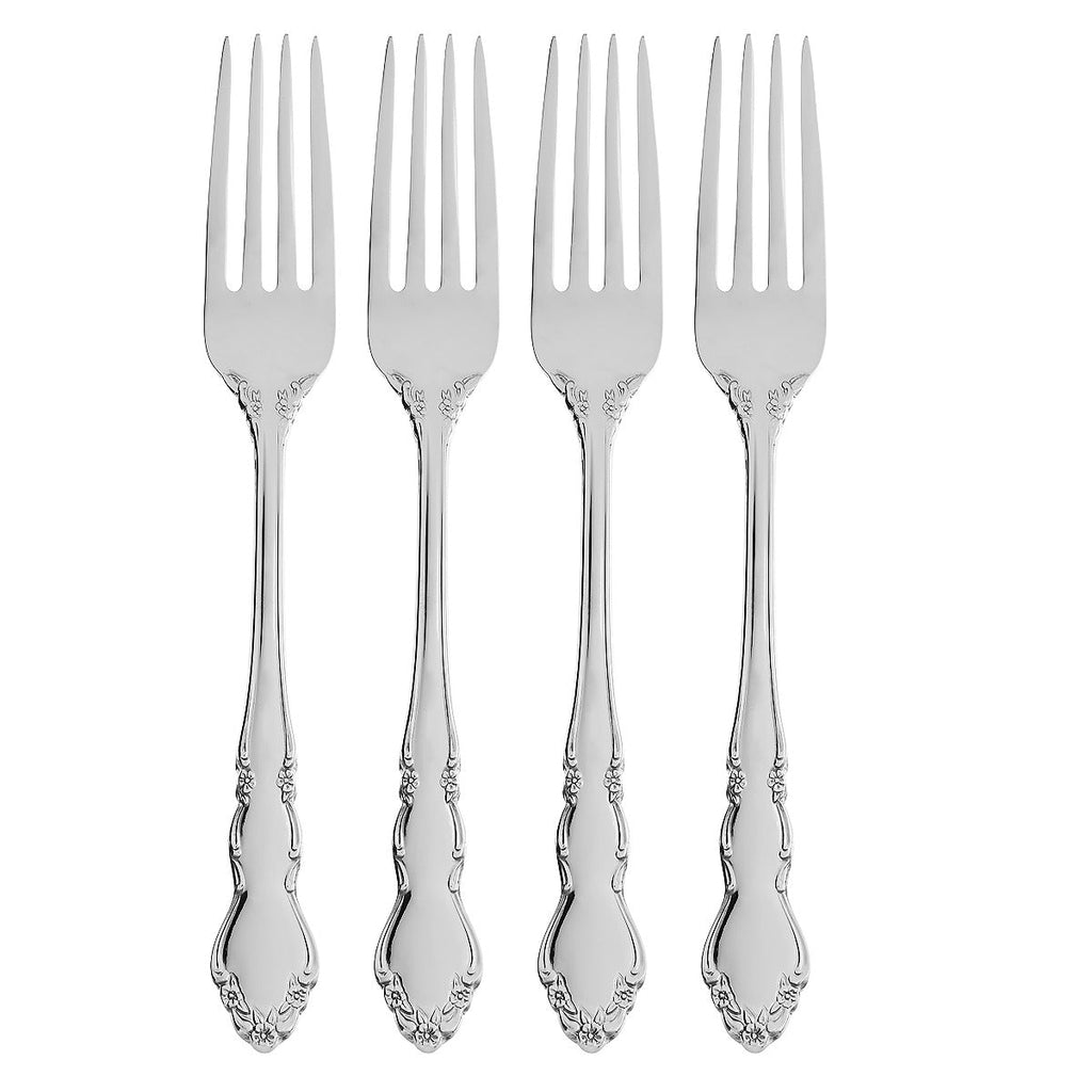 Oneida Dover Dinner Forks, Set of 4, 18/10 stainless steel