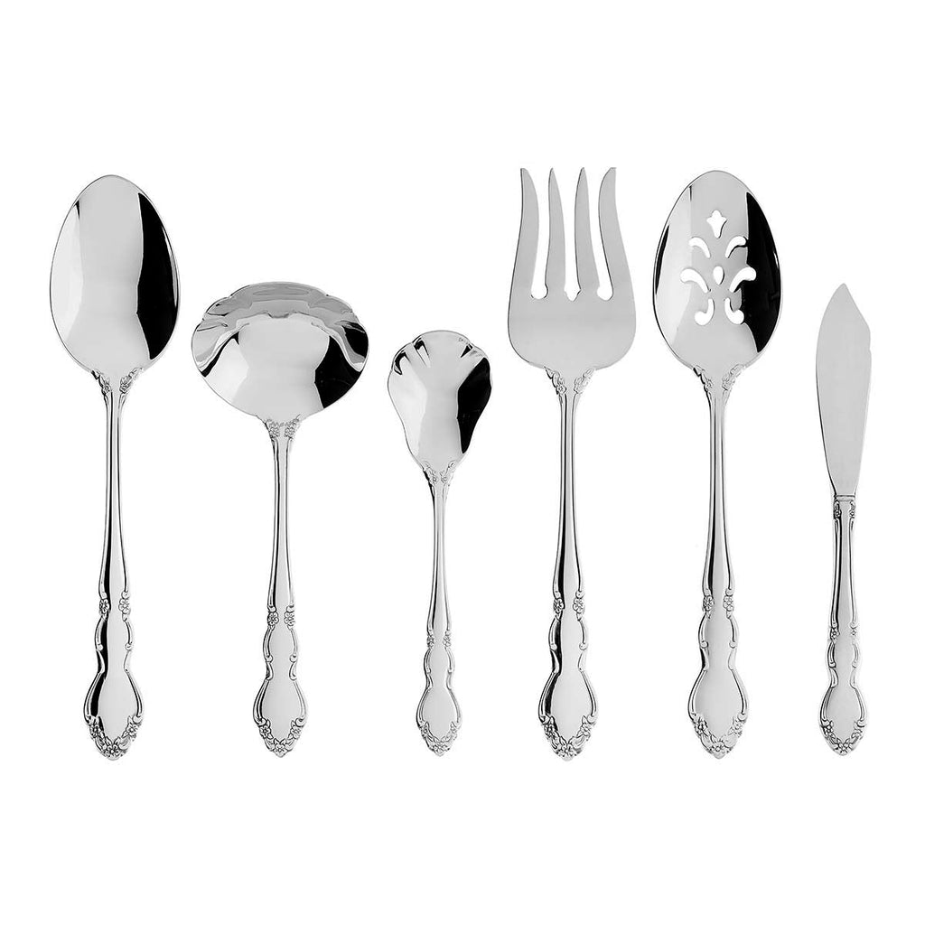 Oneida Dover 6-Piece Hostess Set, 18/10 stainless steel