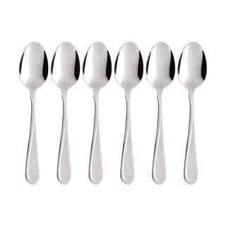 Oneida Flight Teaspoons, Set of 6, 18/0 stainless steel
