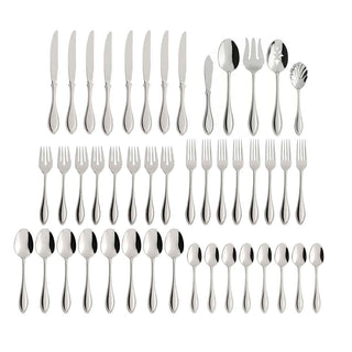 Oneida American Harmony 45-Piece Flatware Set, 18/0 stainless steel (view 4)